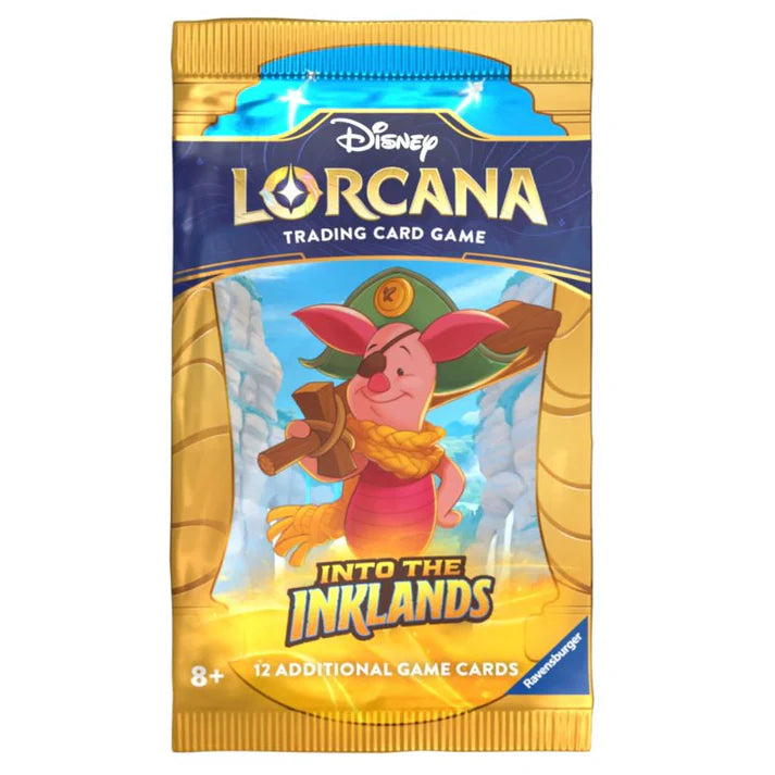 Disney Lorcana Into the Inklands Booster Pack (12 cards) (ENG)