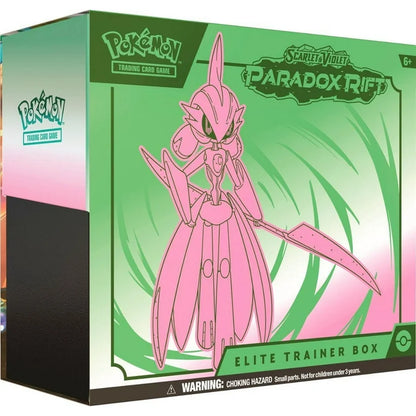 Pokémon Scarlet & Violet: Paradox Rift (Iron Valiant) Elite Trainer Box (9 Pack)