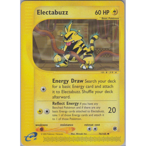 Electabuzz EX 76/165 - Pokémonkort