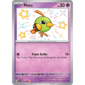 Natu PAF 151/091 - Pokémonkort