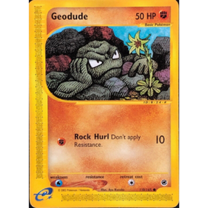 Geodude EX 110/165 - Pokémonkort