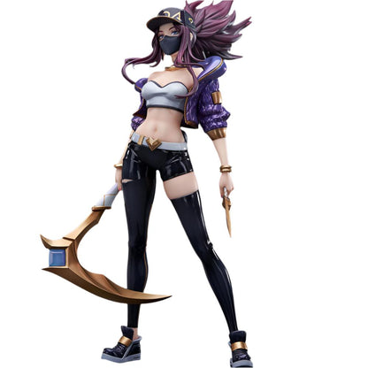 League of Legends K/DA Akali Complete Figure PVC Statue - 25 cm