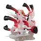 One Piece Monkey D. Luffy "Gum Gum Hawk Gatling" ZERO Extra Battle PVC staty – 19 cm