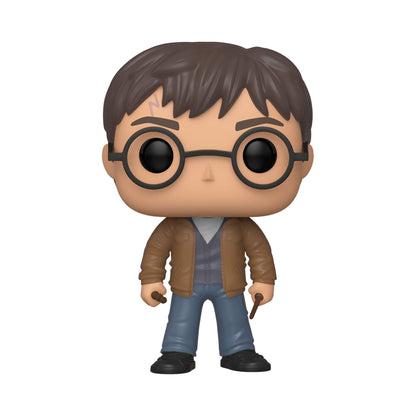 Funko POP!: Harry Potter  Harry w/2 Wands Exclusive Movies -9 cm