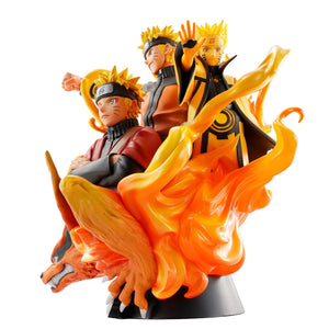 Naruto Shippuden Naruto Petitrama DX PVC Mini staty - 15cm