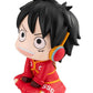 One Piece Look Up PVC Figure: Monkey D. Luffy Egghead Future Island Ver. - 11 cm