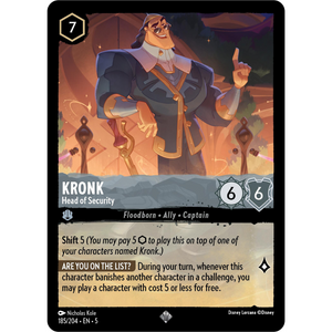 Kronk - Head of Security - 185/204 - Super Rare