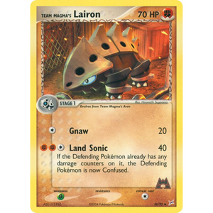 lairon pokemon card Team Magma's Lairon MA 36/95