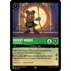 Mickey Mouse - Artful Rogue - 88/204 - Super Rare