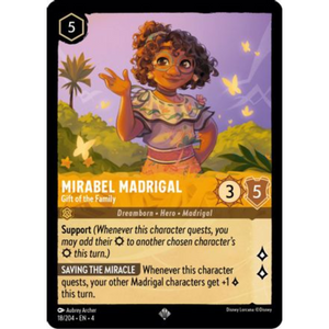 Mirabel Madrigal - Gift of the Family - 18/204 - Super Rare