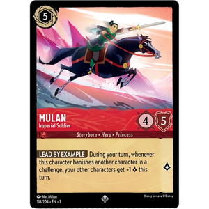 Mulan - Imperial Soldier - 118/204 - Super Rare