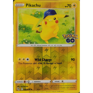 Pikachu PGO 028/078 Reverse Holo - Pokémonkort