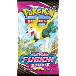 Pokemon Sword & Shield: Fusion Strike Booster Pack (10 Cards) (ENG)