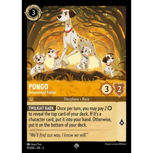 Pongo - Determined Father - 19/204 - Super Rare