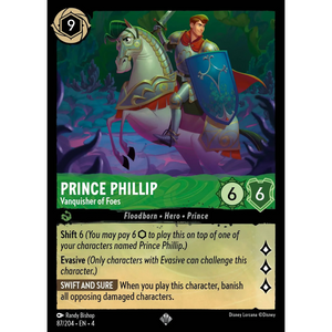 Prince Phillip - Vanquisher of Foes - 87/204 - Super Rare