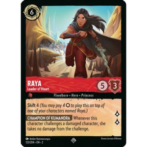 Raya - Leader of Heart - 123/204 - Super Rare