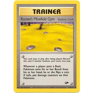 Rocket's Minefield Gym G2 119/132 - Pokémonkort