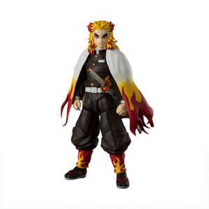 Demon Slayer Kimetsu no Yaiba Kyojuro Rengoku S.H.Figuarts Actionfigur – 15cm