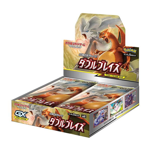 sun and moon tag team booster box Pokemon Sun & Moon: Double Blaze SM10 Booster Box (30 Pack) (JP)