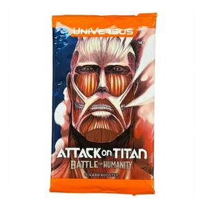 UniVersus: Attack on Titan Battle for Humanity Booster Pack (11 Cards) (ENG)