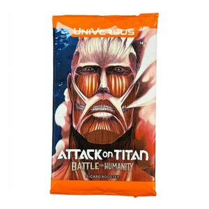 UniVersus: Attack on Titan Battle for Humanity Booster Pack (11 Kort) (ENG)