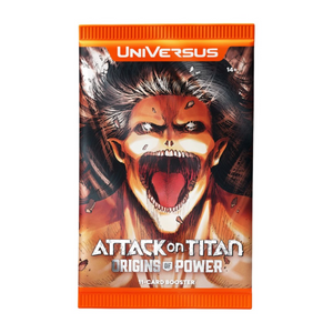 UniVersus: Attack on Titan Origins of Power Booster Pack (11 Cards) (ENG)