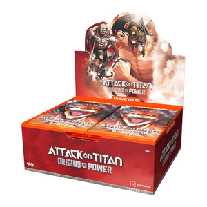 UniVersus: Attack on Titan Origins of Power Booster Display (24 Pack) (ENG)