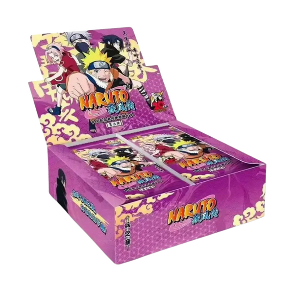 naruto booster boxes TCG Sealed Case 12x Box the rights holder of Naruto. Booster-YOKA GAMES Naruto x Three