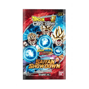 Dragon Ball Super: Saiyan Showdown (DBS-B15) Unison Warrior Booster Pack (12 Cards) (ENG)