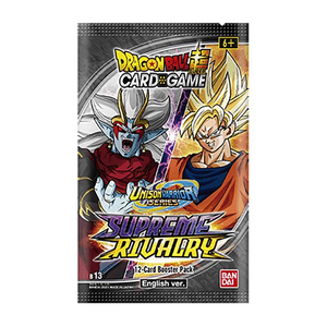 Dragon Ball Super: Supreme Rivalry (DBS-B13) Unison Warrior Booster Pack (12 Cards) (ENG)