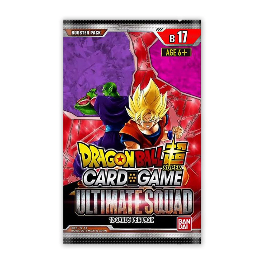 bt17 booster box Dragon Ball Super: Ultimate Squad (BT17) Booster Pack (12 Cards) (ENG)