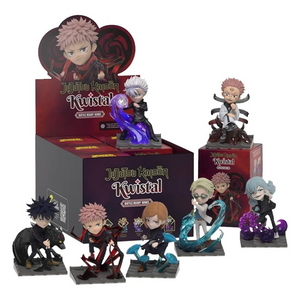 Jujutsu Kaisen Kwistal Fwendz Battle Ready Series Vinylfigur Blindbox (6)