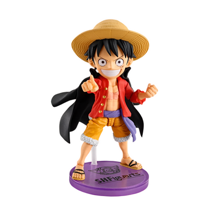 One Piece Monkey D. Luffy World Collectable Figures x S.H.Figuarts Actionfigur – 8 cm