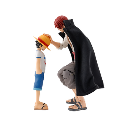 One Piece  Shanks & Monkey D. Luffy S.H.Figuarts  Actionfigurer 2-Pack