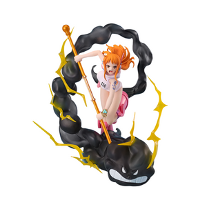 One Piece Nami "Lightning Blast" ZERO Extra Battle PVC staty – 17 cm