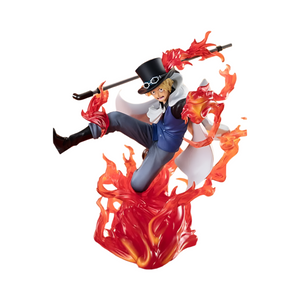 One Piece Sabo "Fire Fist Rook Check" ZERO Extra Battle PVC staty – 19 cm