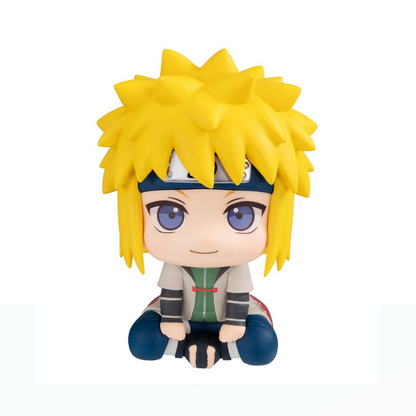 Naruto Shippuden Minato Namikaze Look Up PVC staty - 11cm