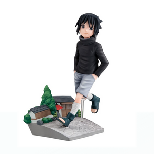 Naruto Shippuden Sasuke Uchiha G.E.M. Series PVC staty - 14cm