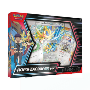 Pokémon Scarlet & Violet: Hop's Zacian EX Box (4 Pack) (ENG)