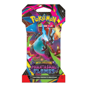 Pokemon Mega Evolution: Phantasmal Flames Sleeved Booster Pack (10 Cards) (ENG)