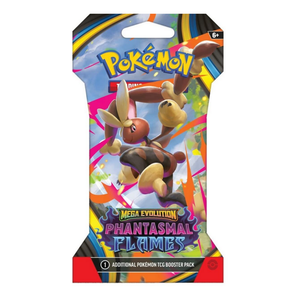 Pokemon Mega Evolution: Phantasmal Flames Sleeved Booster Pack (10 Cards) (ENG)