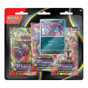 Pokemon Mega Evolution: Phantasmal Flame 3-Pack Blisters (Sneasel) (ENG)