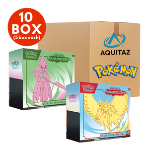 Pokémon Scarlet & Violet: Paradox Rift (Roaring Moon & Iron Valiant) Elite Trainer Box (ETB) Sealed Case (10 Boxar)