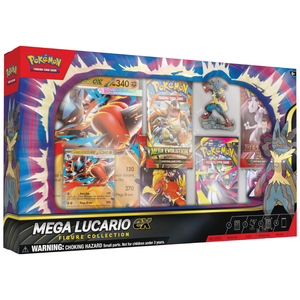 Pokemon Mega Evolution: Mega Lucario ex Figure Collection Box (5 Pack) (ENG)