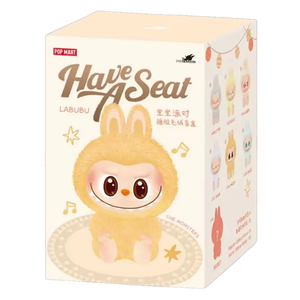 POP MART The Monsters: Have a Seat – Labubu Blind Box Vinyl Plush (5.91 inches)