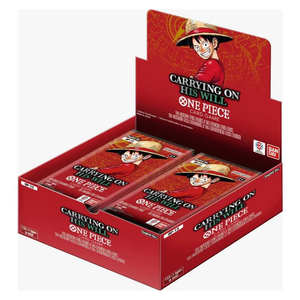 One Piece: Carrying On His Will (OP 13) Booster Display (24 Pack) (ENG)