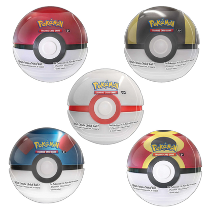 Pokémon Scarlet & Violet: Poké Ball Tin (Repeat Ball) (3 Pack) (ENG)