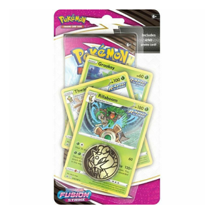 Pokémon Sword & Shield: Fusion Strike Checklane Blister (Rillaboom) (1 Pack) (ENG)