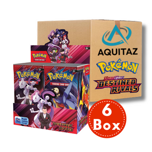 Pokémon Scarlet & Violet: Destined Rivals Booster Display Sealed Case (6 Boxar) (ENG)