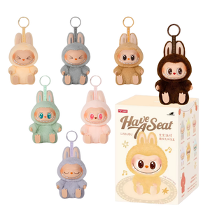 POP MART The Monsters: Have a Seat – Labubu Blind Box Vinyl Plush (5.91 inches)